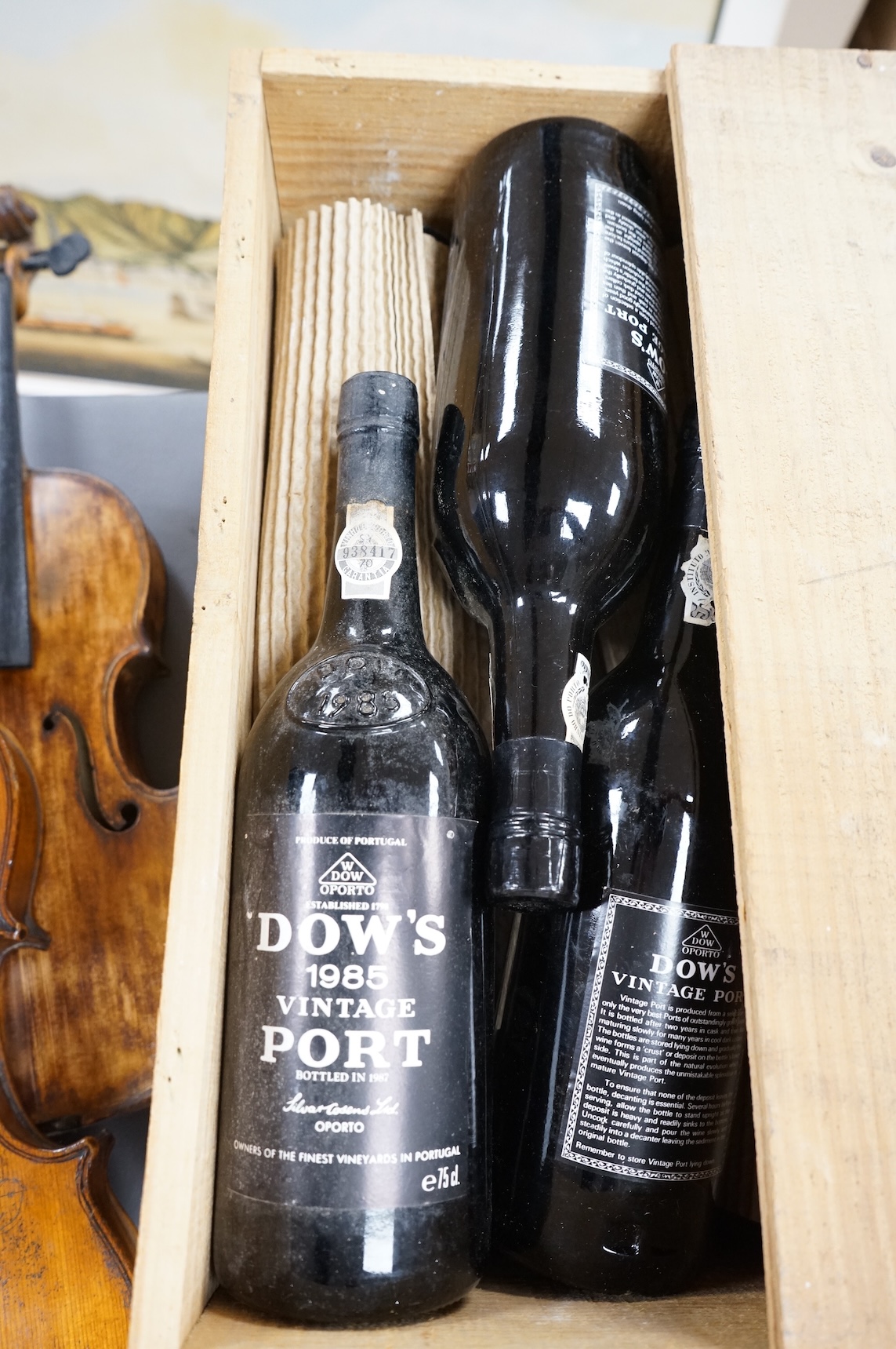 Ten bottles of vintage port, 7 x 1977 Taylor, 3 x 1985 Dows